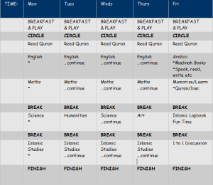timetablesample